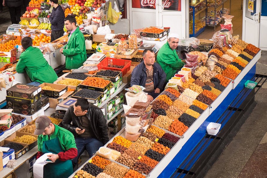 Green Bazaar, Almaty, Kazakhstan